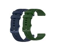 Huwokxix Watch Strap compatible with Garmin vivoactive 4/forerunner 255/265/255 music/265 music,22mm Adjustable Silicone Sports Strap Replacement Band