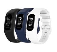 Huwokxix Watch Strap compatible with Garmin vivosmart 5/smart 5,Adjustable Silicone Sports Wristband Replacement Band