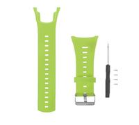 Huwokxix Watch Strap compatible with Suunto Ambit/Ambit 2/Ambit 3,Adjustable Silicone Sports Strap Replacement Band (Green)