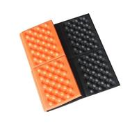 HUWOYG 1pc Portable Outdoor Camping Mat Foldable Cushion Hiking Beach Picnic Seating Waterproof Folding Seat Pad For Travel(Orange)