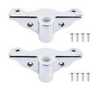 HUWOYG 2 Pcs Side Mount Rowlock Boat Row Lock Oarlock Support Bracket Oar Sockets Marine Yacht Kayak Canoe Accessories For Oars Rod