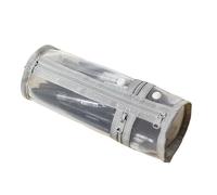 HUWOYG 3Pcs Mesh Pencil Case Clear Stationery Bag Portable Pen for School Student Office Organizer Standing Holde for Stationery(Color 3)