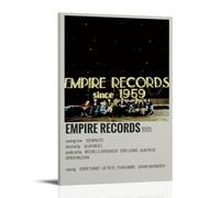 HUWYREWQRH Empire Records Movie Posters Aesthetic Wall Art Decor Vintage Canvas Decorative Painting Poster for Living Room Bed Room 24x36inch(60x90cm) Frame-style