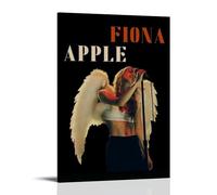 HUWYREWQRH Fiona Apple Posters Aesthetic Wall Art Decor Vintage Canvas Decorative Painting Poster for Living Room Bed Room 20x30inch(50x75cm) Frame-style