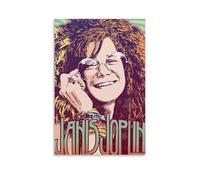 HUWYREWQRH Janis Joplin Posters Aesthetic Wall Art Decor Vintage Canvas Decorative Painting Poster for Living Room Bed Room 08x12inch(20x30cm) Unframe-style