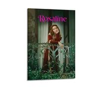 HUWYREWQRH ROSALINE Posters Aesthetic Wall Art Decor Vintage Canvas Decorative Painting Poster for Living Room Bed Room 12x18inch(30x45cm) Frame-style