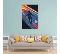 HUWYREWQRH SPACEMAN Posters Aesthetic Wall Art Decor Vintage Canvas Decorative Painting Poster for Living Room Bed Room 24x36inch(60x90cm) Unframe-style