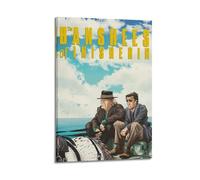 HUWYREWQRH The Banshees of Inisherin, Wagner Diesel Posters Aesthetic Wall Art Decor Vintage Canvas Decorative Painting Poster for Living Room Bed Room 16x24inch(40x60cm) Frame-style