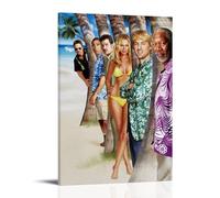 HUWYREWQRH The Big Bounce Posters Aesthetic Wall Art Decor Vintage Canvas Decorative Painting Poster for Living Room Bed Room 16x24inch(40x60cm) Frame-style
