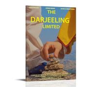 HUWYREWQRH The Darjeeling Limited Posters Aesthetic Wall Art Decor Vintage Canvas Decorative Painting Poster for Living Room Bed Room 24x36inch(60x90cm) Frame-style