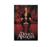HUWYREWQRH The Devil’s Advocate Posters Aesthetic Wall Art Decor Vintage Canvas Decorative Painting Poster for Living Room Bed Room 08x12inch(20x30cm) Unframe-style