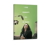 HUWYREWQRH The Disaster Artist Posters Aesthetic Wall Art Decor Vintage Canvas Decorative Painting Poster for Living Room Bed Room 20x30inch(50x75cm) Frame-style
