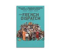 HUWYREWQRH The French Dispatch Posters Aesthetic Wall Art Decor Vintage Canvas Decorative Painting Poster for Living Room Bed Room 08x12inch(20x30cm) Unframe-style