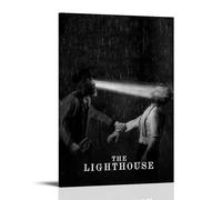 HUWYREWQRH The Lighthouse Posters Aesthetic Wall Art Decor Vintage Canvas Decorative Painting Poster for Living Room Bed Room 16x24inch(40x60cm) Frame-style