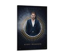 HUWYREWQRH The Night Manager Posters Aesthetic Wall Art Decor Vintage Canvas Decorative Painting Poster for Living Room Bed Room 24x36inch(60x90cm) Frame-style
