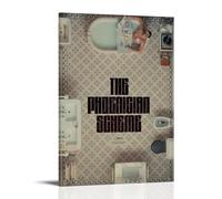 HUWYREWQRH The Phoenician Scheme Posters Aesthetic Wall Art Decor Vintage Canvas Decorative Painting Poster for Living Room Bed Room 08x12inch(20x30cm) Frame-style