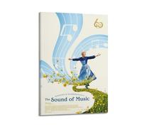 HUWYREWQRH The Sound of Music Posters Aesthetic Wall Art Decor Vintage Canvas Decorative Painting Poster for Living Room Bed Room 12x18inch(30x45cm) Frame-style