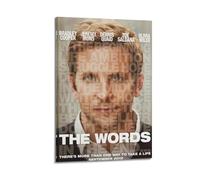 HUWYREWQRH The Words Posters Aesthetic Wall Art Decor Vintage Canvas Decorative Painting Poster for Living Room Bed Room 20x30inch(50x75cm) Frame-style