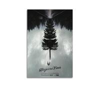 HUWYREWQRH Wayward Pines Posters Aesthetic Wall Art Decor Vintage Canvas Decorative Painting Poster for Living Room Bed Room 12x18inch(30x45cm) Unframe-style