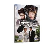 HUWYREWQRH Where Angels Fear to Tread Movie Posters Aesthetic Wall Art Decor Vintage Canvas Decorative Painting Poster for Living Room Bed Room 12x18inch(30x45cm) Frame-style