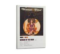 HUWYREWQRH Woman of The Hour Posters Aesthetic Wall Art Decor Vintage Canvas Decorative Painting Poster for Living Room Bed Room 24x36inch(60x90cm) Frame-style