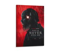 HUWYREWQRH You'll Never Find Me Posters Aesthetic Wall Art Decor Vintage Canvas Decorative Painting Poster for Living Room Bed Room 16x24inch(40x60cm) Frame-style