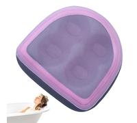 Huxibai Bath Lift Cushion - Inflatable Travel Cushion | Lumbar Support with Suction Cup for Daily Use at Home Travel Office Car Wheelchair