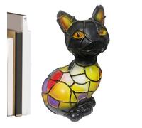 Huxibai Bedroom Nightstand Lamps, Led Table Animal Lamp, Creative Resin Ambient Light for Shelf Bedroom Home Bed Living Room Apartment Hospital Kids
