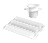 Huxibai Cake Mould - Cutter and Pusher for Cake Utensil Pastry - Baking Tools Non-Stick Home Baking Party School Children Chocolate Muffins