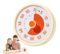 Huxibai Children's Visual Timer Countdown - Children's Rainbow Timer, 60 Minutes Programmer for Brushing Routines Learning Exercise