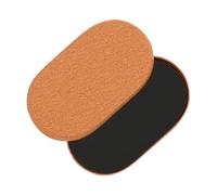 Huxibai Core Exercise Slider Discs - Lightweight Gym Training Discs | Oval Design Ab Tool For The Whole Family In Pushups & Abs