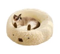 Huxibai Donut Dog Beds - Washable Pet Sleeping Sofa | Non Slip Cat Bed, for Puppies and Small Medium and Large Sized Animals for Indoor and Outdoor