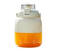Huxibai Electric Citrus Juicer - Portable Cordless Mixer Cup with Handle | 800ml Electric Multifunctional Fruit Mixing Machine for Citrus Including Lime Orange and Lemon