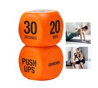 Huxibai Exercise Dice for Workouts,Home Gym Dice Set A Pair for Exercise | Portable Fitness Accessories for Gym, Squats, Beginners, Men, Teens,