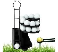 Huxibai Golf Ball Dispenser for Training - Automatic Ball Dispenser Machine - Sportsmen for Practice Swing Puttino Play Garden Training