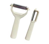 Huxibai Kitchen Peeler - Vegetable and Fruit Peeler with Grater Kitchen Accessory - Manual Tool for Food Presentation and Processing of Vegetables for Tomato Onion Carrot