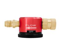 Huxibai Nitrogen Bleeding Tool | Red Nitrogen Regulator Brazing Tool - Bleeding Accessories for Beginner Technicians