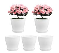 Huxibai Parent Seedling Starter, Planting Pots for Seedlings, Potato Starting Seedlings, 5 Pieces Flower Planter with Drainage Holes, Tray for Vegetables