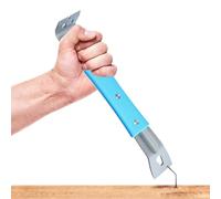 Huxibai Reinforced Steel Lever - Demolition Nail Extractor - Ergonomic Non-Slip Tool for DIY, Demolition and Carpentry