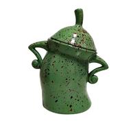 Huxibai Tanister with | Storage Cookie Jar with Lid | You Will Come Food Storage with Airtight Lid for Kitchen Tea Coffee Sugar and Halloween Decorations