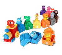 Huxibai Train Toys - Interactive Learning Games for Sorting Colors | Finger Puppets for Sorting Numbers, for Home Bedroom Playroom Nursery Travel Meetings & Meetings