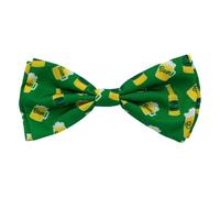 Huxley & Kent Bow Tie | Irish Suds (Large) | St. Patrick's Day Pet Bow Tie Collar Attachment | St. Pats Fun Bow Ties for Dogs | Cute, Comfortable, and Durable