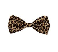 Huxley & Kent Bow Tie | Tan Leopard (Small) | Pet Bow Tie Collar Attachment | Fun Bow Ties for Dogs | Cute, Comfortable, and Durable
