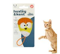 Huxley & Kent Flinger Plush Cat Toy - Halloween Interactive Catnip Toy for Cats & Kittens - Soft with Crinkle & Catnip - Perfect for Flinging & Chasing - Kookie Korn Flinger