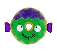 Huxley & Kent for Dogs | Frankenstein Donut | Halloween Fall Power Plush Dog Toy with Squeaker | Funny Dog Toy | Cute Dog Toy | H&K Squeaky Dog Toy