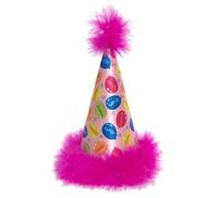 Huxley & Kent Party Time Dog Hat - Pink (Small)