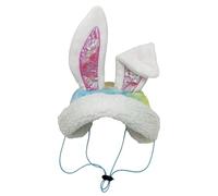 Huxley & Kent Pet Hat | Bunny Ears (Medium) | Fun Easter Spring Holiday Hat for Dogs/Cats | Cute, Comfortable and Fun | SnugFit Strings for Best Fit