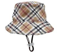 Huxley & Kent Pet Hat - Fun Hat for Dogs & Cats - Cute, Comfortable and Fun - SnugFit Strings for Best Fit - Bucket Hat High Street Plaid, Medium