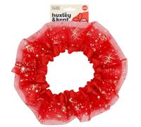 Huxley & Kent Ruff Pet Tulle Scrunchie - Gold Stars - X-Small/Small