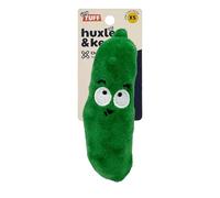 Huxley & Kent Tiny Tuff | Dell Pickle | Extra Tough Toy for Small Pups | Funny Dog Toy | Features Squeaker, Crinkle | Machine Washable